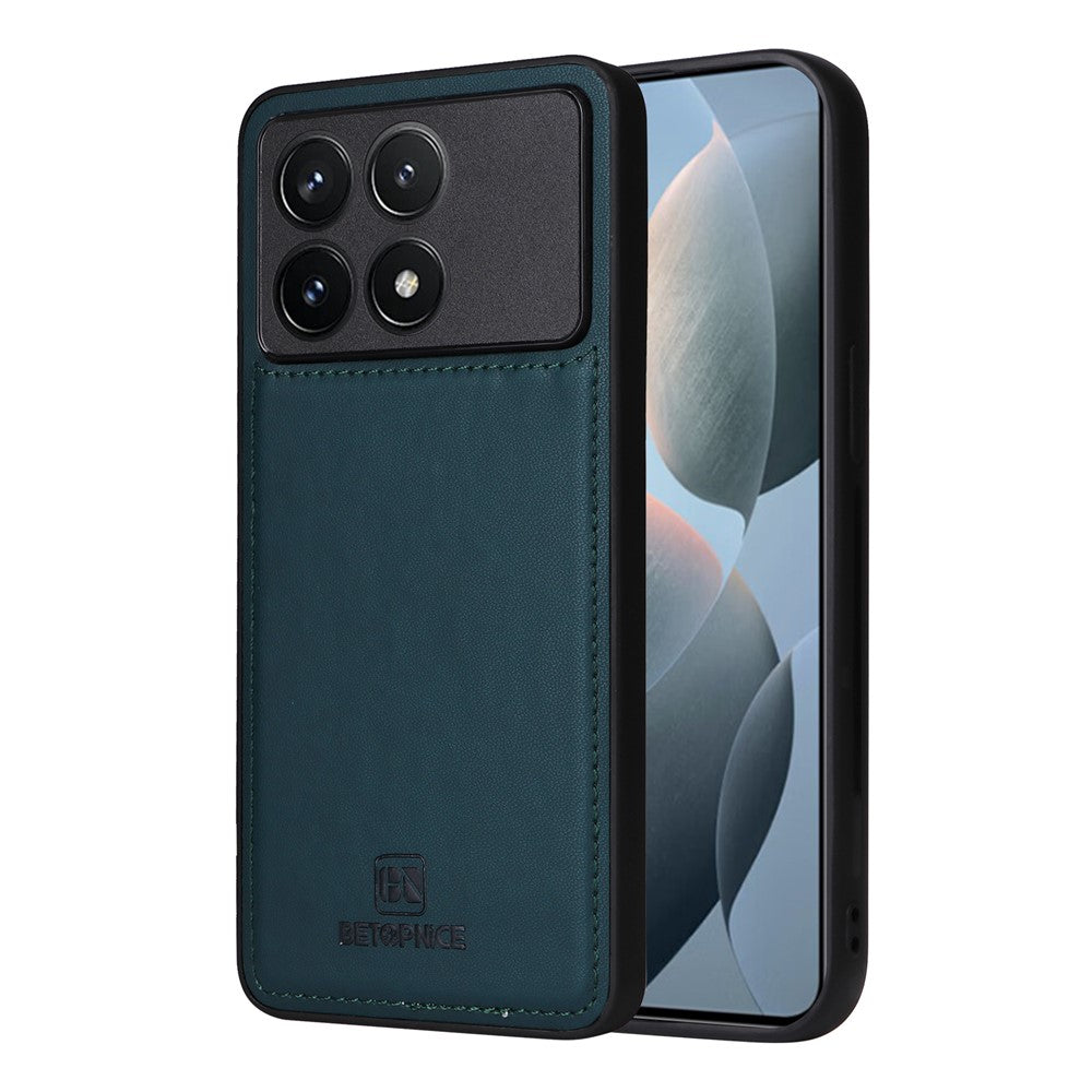 For Xiaomi Redmi K70 Pro 5G / K70 5G / Poco F6 Pro 5G Magnetic Case BETOPNICE Detachable PU Leather Phone Cover with Strap