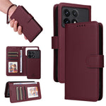 For Xiaomi Redmi K70 Pro 5G / K70 5G / Poco F6 Pro 5G Magnetic Case BETOPNICE Detachable PU Leather Phone Cover with Strap