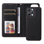 For Xiaomi Redmi 12 4G Magnetic Case BETOPNICE Detachable PU Leather Phone Cover with Strap