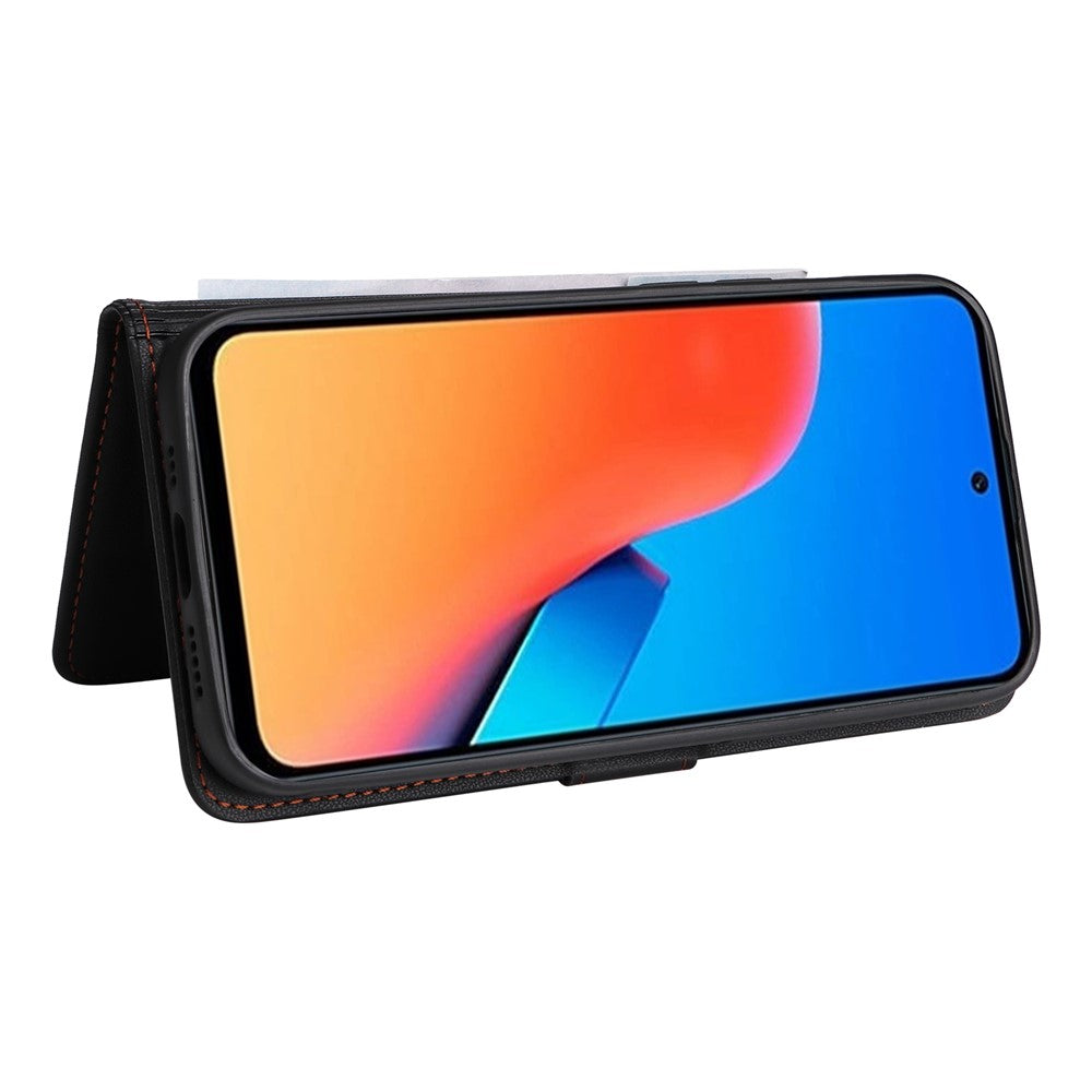 For Xiaomi Redmi 12 4G Magnetic Case BETOPNICE Detachable PU Leather Phone Cover with Strap