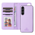 For Samsung Galaxy S24 FE Magnetic Case BETOPNICE Detachable PU Leather Phone Cover with Strap