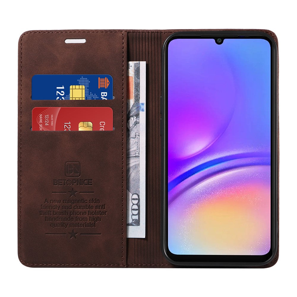 BETOPNICE 003 For Samsung Galaxy A06 4G Wallet Case Leather Phone Cover with Stand