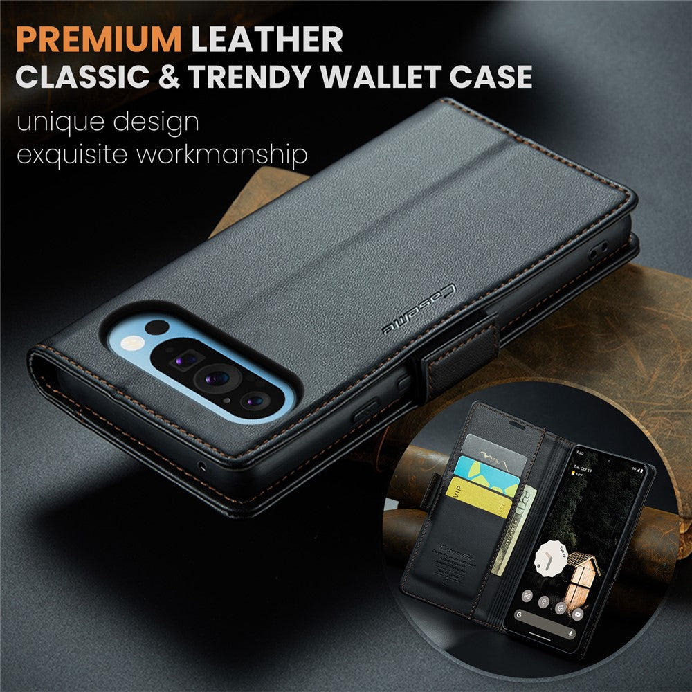Google Pixel 9 Pro XL Fodral CASEME 023 RFID - Svart