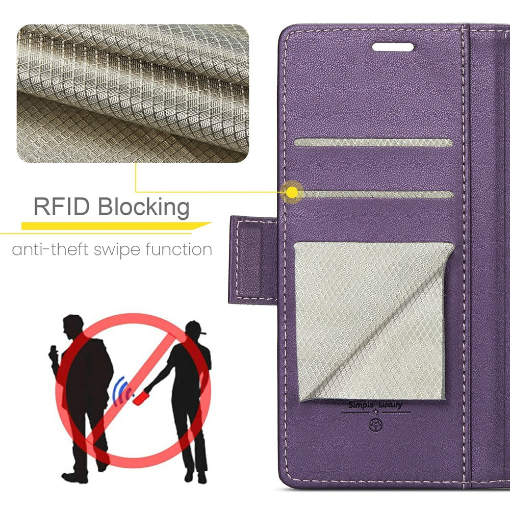 For Google Pixel 10 Pro / 10 / 9 Pro / 9 Leather Case CASEME 023 RFID Blocking 3 Card Slot Mobile Cover
