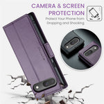 For Google Pixel 10 Pro / 10 / 9 Pro / 9 Leather Case CASEME 023 RFID Blocking 3 Card Slot Mobile Cover