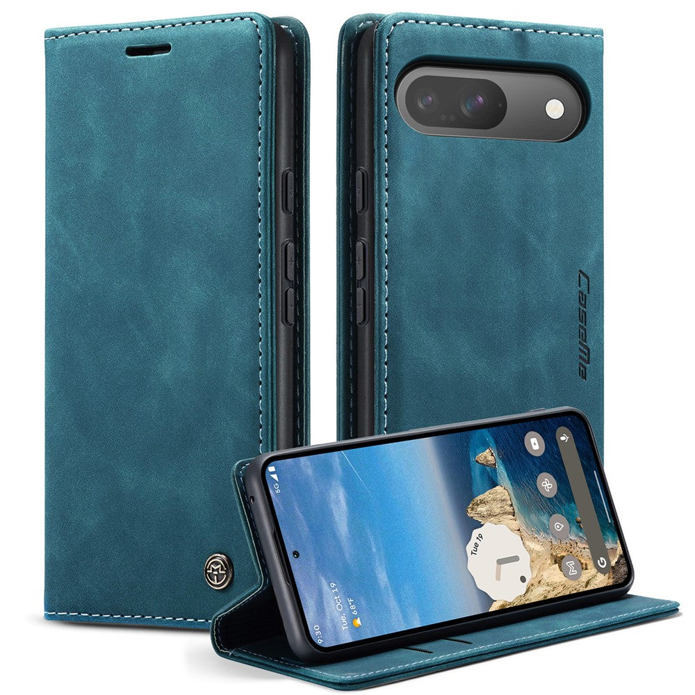 CASEME 013 Series For Google Pixel 10 Pro / 10 / 9 Pro / 9 Case Card Holder Stand Leather Phone Cover