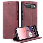CASEME 013 Series For Google Pixel 10 Pro / 10 / 9 Pro / 9 Case Card Holder Stand Leather Phone Cover
