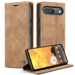 CASEME 013 Series For Google Pixel 10 Pro / 10 / 9 Pro / 9 Case Card Holder Stand Leather Phone Cover