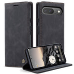 CASEME 013 Series For Google Pixel 10 Pro / 10 / 9 Pro / 9 Case Card Holder Stand Leather Phone Cover