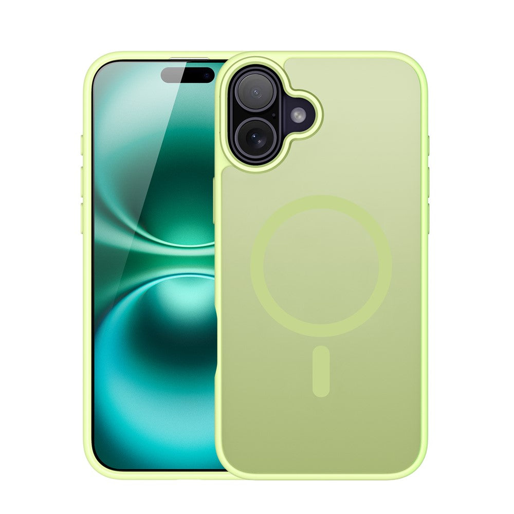 DUX DUCIS Yind Series For iPhone 16 Plus Case Compatible with MagSafe PC+TPU Matte Phone Cover
