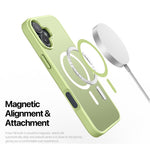DUX DUCIS Yind Series For iPhone 16 Plus Case Compatible with MagSafe PC+TPU Matte Phone Cover