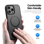 DUX DUCIS Yind Series For iPhone 16 Pro Max Magnetic Case TPU Frame Matte PC Back Phone Cover