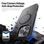 DUX DUCIS Yind Series For iPhone 16 Pro Max Magnetic Case TPU Frame Matte PC Back Phone Cover