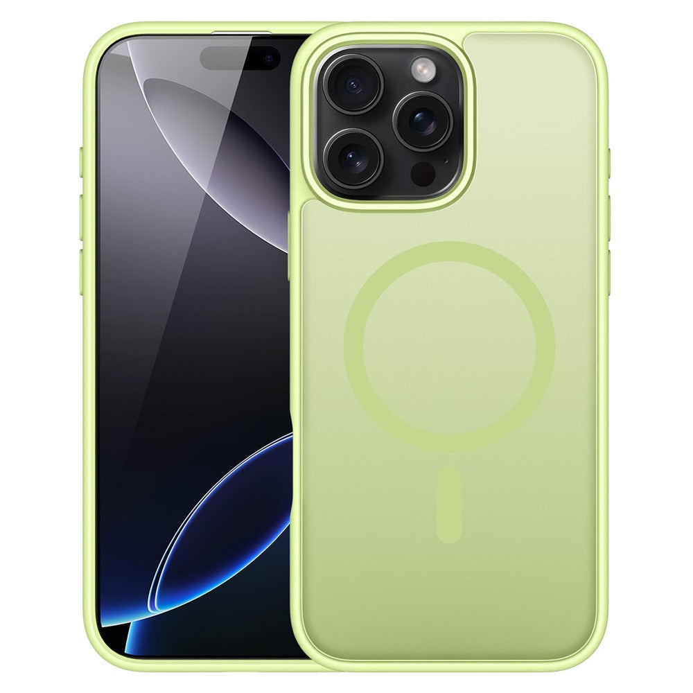 DUX DUCIS Yind Series For iPhone 16 Pro Max Magnetic Case TPU Frame Matte PC Back Phone Cover