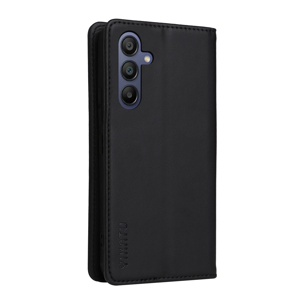 YIKATU YK-001 til Samsung Galaxy A18 5G / A18 4G A17 5G / A17 4G / A26 5G / A16 5G / A16 4G cover, stativ, læder-mobilcover med stærk magnetisk lukning