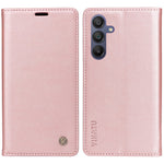 YIKATU YK-001 til Samsung Galaxy A18 5G / A18 4G A17 5G / A17 4G / A26 5G / A16 5G / A16 4G cover, stativ, læder-mobilcover med stærk magnetisk lukning
