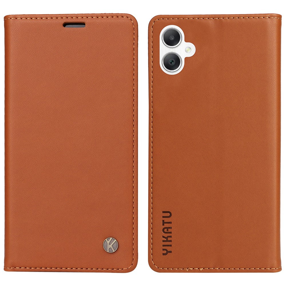 YIKATU YK-001 For Samsung Galaxy A08 5G / A08 4G / A07 4G / A06 4G / A06 5G Case Stand Leather Phone Cover Strong Magnetic Closure