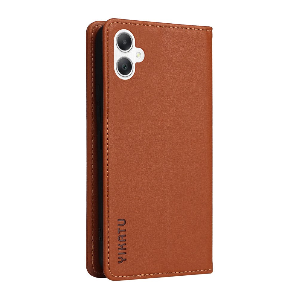 YIKATU YK-001 For Samsung Galaxy A08 5G / A08 4G / A07 4G / A06 4G / A06 5G Case Stand Leather Phone Cover Strong Magnetic Closure