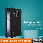 IMAK For Xiaomi Redmi K70 Ultra Case TPU Phone Cover Airbag Shockproof Protection
