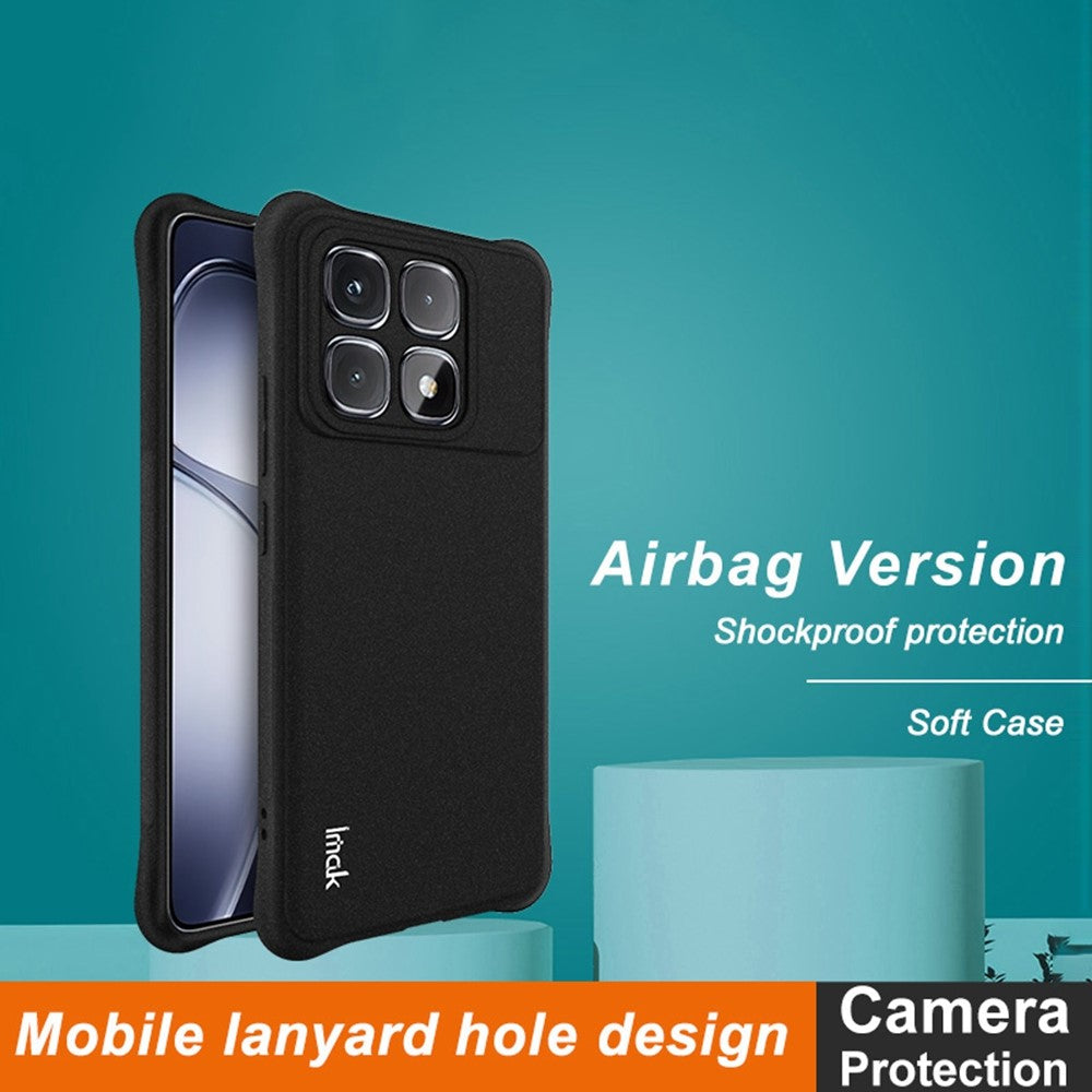 IMAK For Xiaomi Redmi K70 Ultra Case TPU Phone Cover Airbag Shockproof Protection
