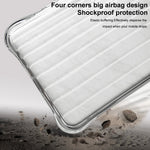 IMAK För OnePlus Nord 4 TPU-skal Airbag Corners mobilskydd Korrugerad Textur