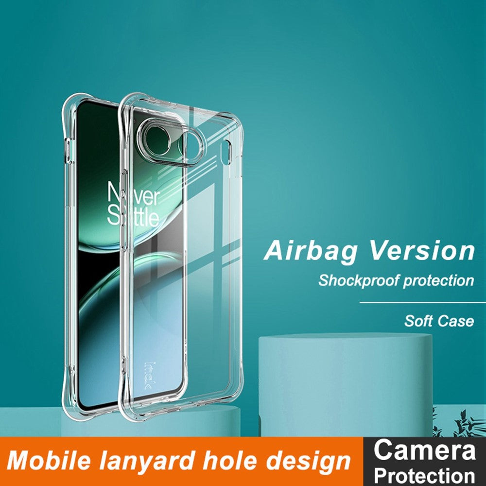 IMAK För OnePlus Nord 4 TPU-skal Airbag Corners Skyddande mobilskydd
