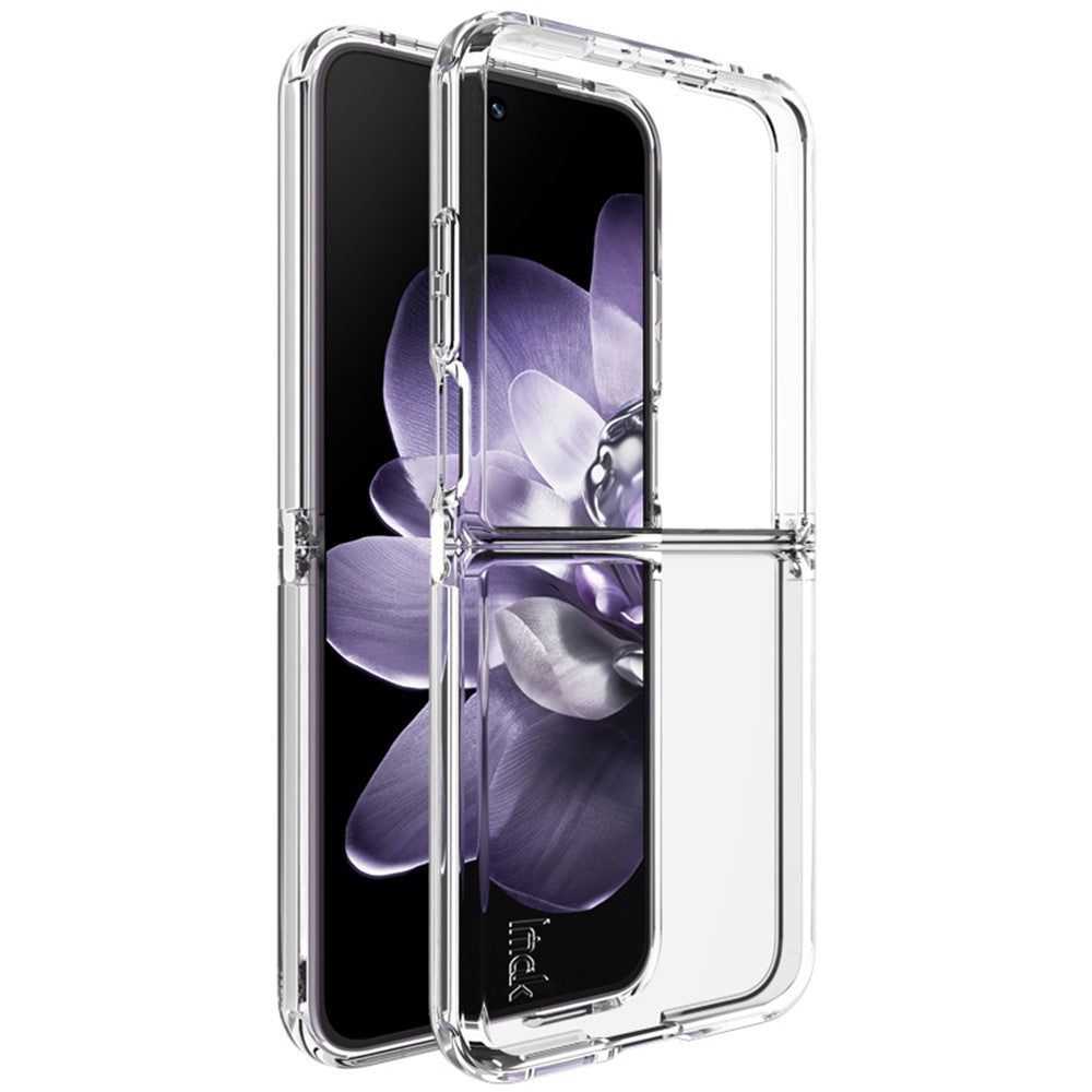 IMAK UX-6-serien för Xiaomi Mix Flip 5G-skal med krockkuddar och genomskinligt TPU-mobilskal