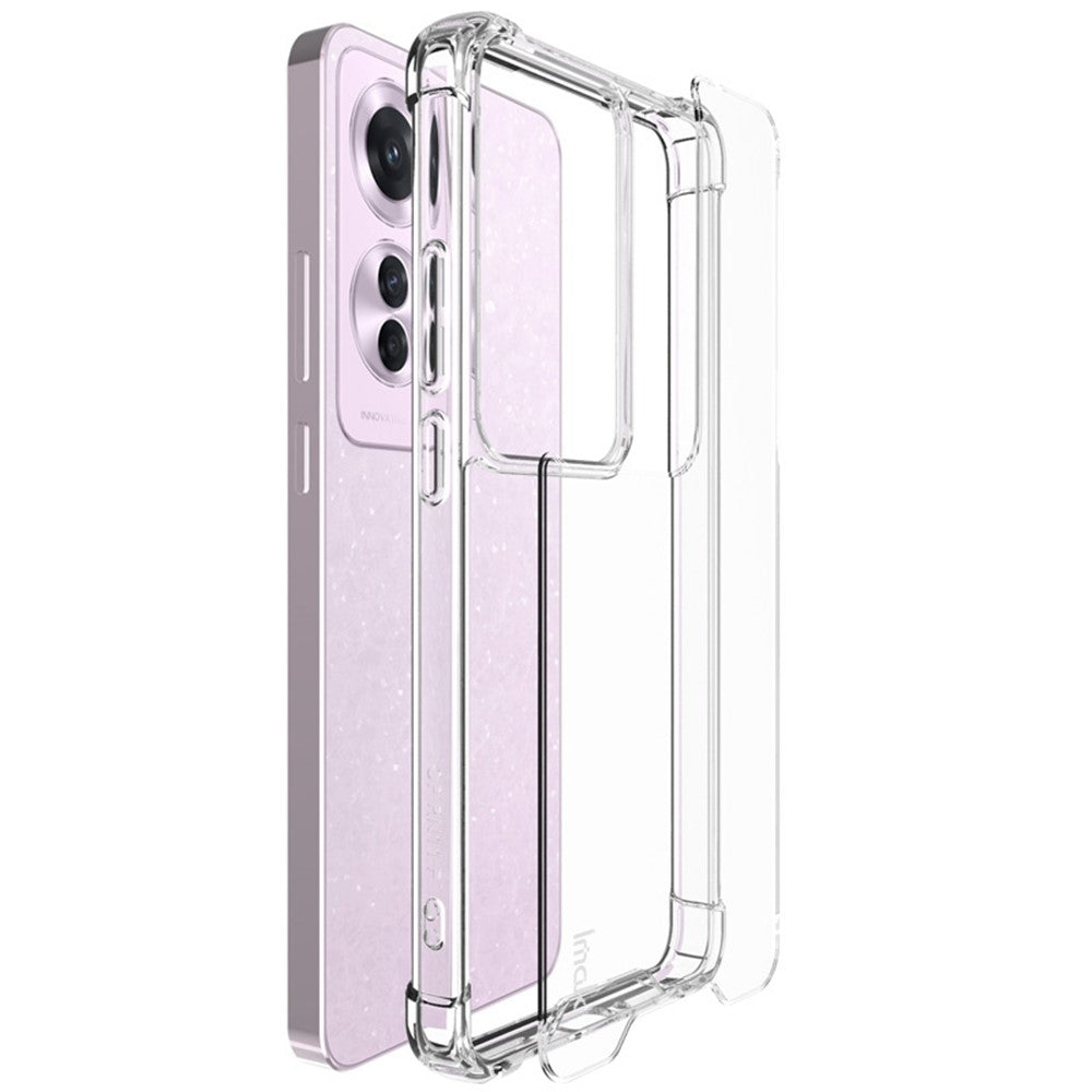 IMAK gennemsigtigt PC+TPU-mobilcover til Oppo F25 Pro 5G / Reno11 F 5G / Reno11 A 5G