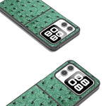 ABEEL For Huawei nova Flip 5G Case Genuine Leather Ostrich Texture Phone Cover