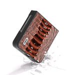 ABEEL For Huawei nova Flip 5G Case Genuine Leather Crocodile Texture Phone Cover