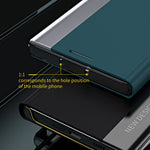 For iPhone 16 Pro Max Case Anti-Drop Leather Phone Cover with Stand
