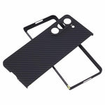 Til Samsung Galaxy Z Fold6 5G Etui 1500D Grov Tekstur Aramidfiber Telefoncover Præcisionsudskæring