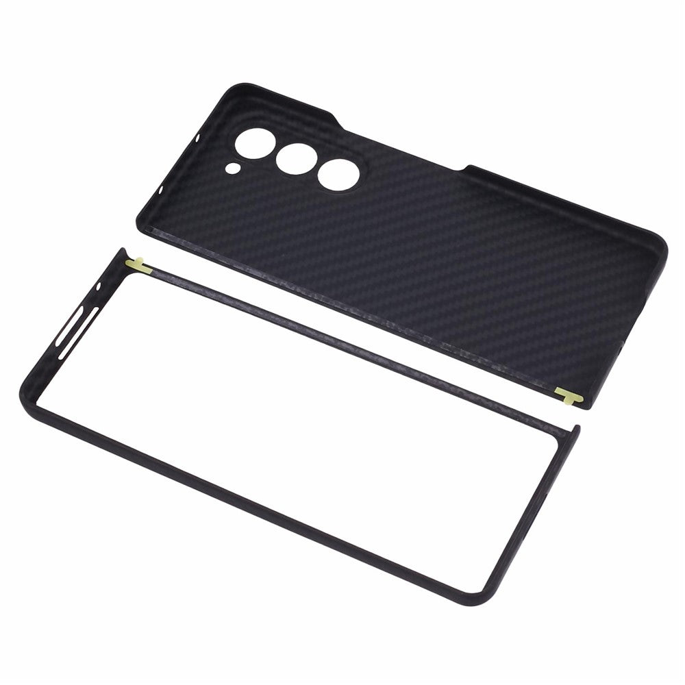 Til Samsung Galaxy Z Fold6 5G Etui 1500D Grov Tekstur Aramidfiber Telefoncover Præcisionsudskæring
