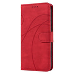 For Samsung Galaxy A08 5G / A08 4G / A07 4G / A06 4G / A06 5G Case Stand Wallet Leather Phone Cover Curved Line Wrist Strap