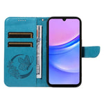 Samsung Galaxy A18 5G / A18 4G A17 5G / A17 4G / A26 5G / A16 5G / A16 4G-cover med sommerfuglemønster, foldbart læderpung-mobilcover