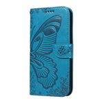 Samsung Galaxy A18 5G / A18 4G A17 5G / A17 4G / A26 5G / A16 5G / A16 4G-cover med sommerfuglemønster, foldbart læderpung-mobilcover