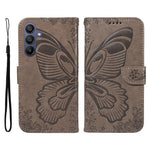 Samsung Galaxy A18 5G / A18 4G A17 5G / A17 4G / A26 5G / A16 5G / A16 4G-cover med sommerfuglemønster, foldbart læderpung-mobilcover