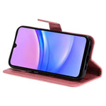 Til Samsung Galaxy A18 5G / A17 5G / A17 4G / A26 5G / A16 5G / A16 4G Telefoncover med stativ Katte træ mønster Læderpung Mobilcover