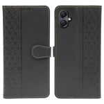 For Samsung Galaxy A06 4G Case Magnetic Clasp Four-Leaf Clover Leather Phone Cover