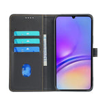 For Samsung Galaxy A06 4G Case Magnetic Clasp Four-Leaf Clover Leather Phone Cover
