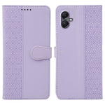 For Samsung Galaxy A06 4G Case Magnetic Clasp Four-Leaf Clover Leather Phone Cover