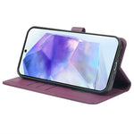 Samsung Galaxy A15 5G / A15 4G-cover med magnetlås, firkløver, lædermobilcover