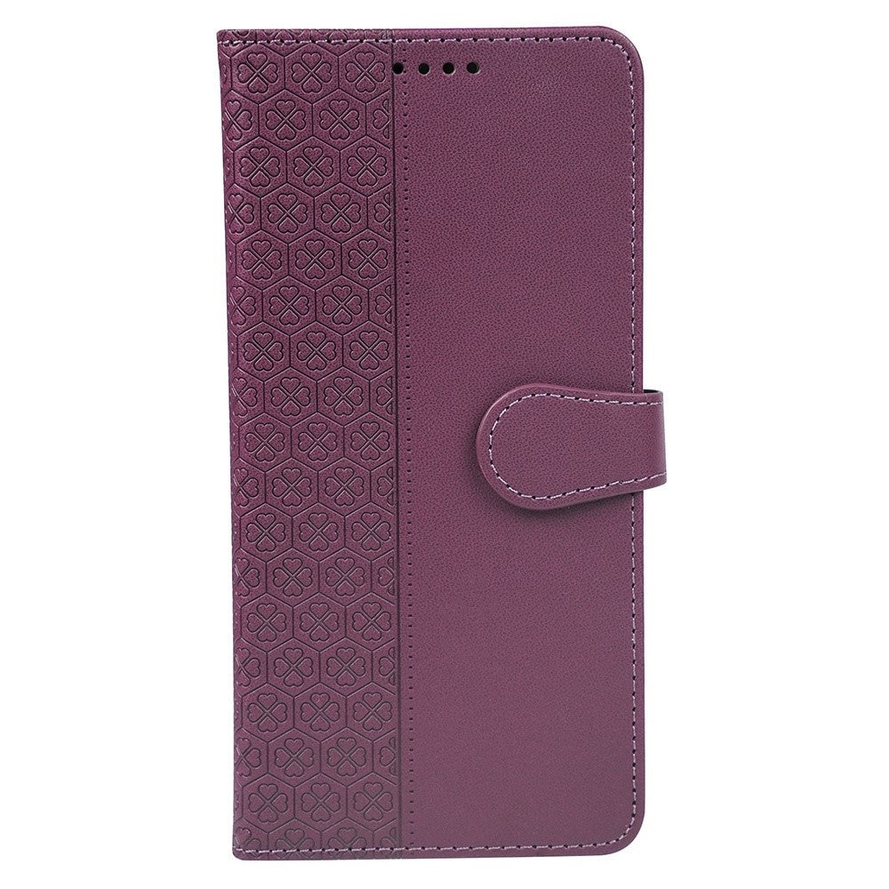 Samsung Galaxy A15 5G / A15 4G-cover med magnetlås, firkløver, lædermobilcover