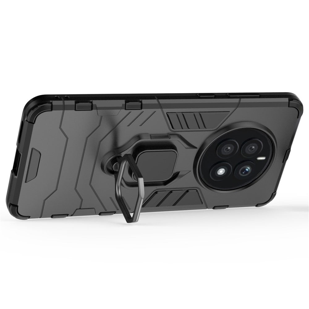 Phone Case for Huawei Mate 50 4G, Hard PC + TPU Wear-resistant Back Cover with Ring Kickstand