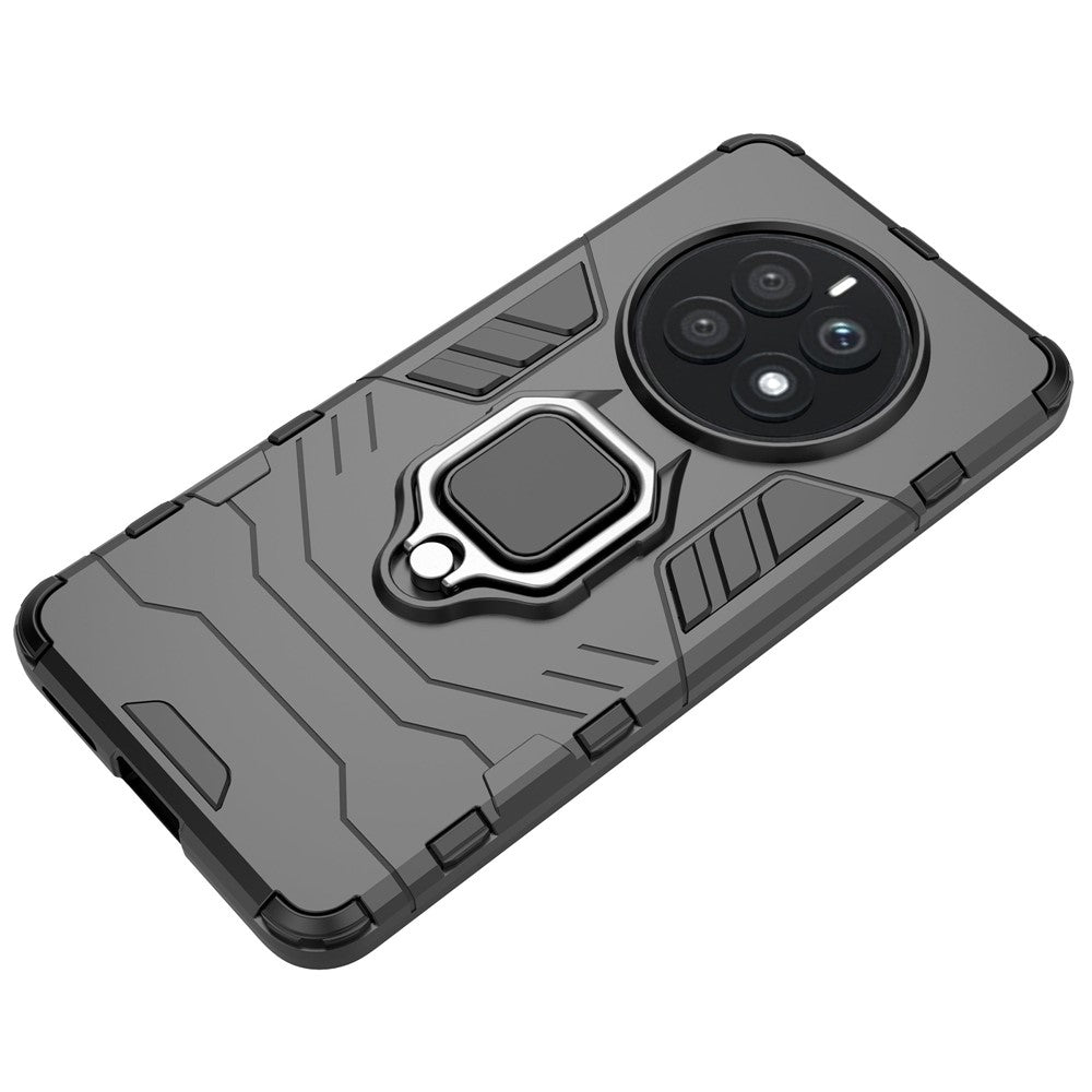 Phone Case for Huawei Mate 50 4G, Hard PC + TPU Wear-resistant Back Cover with Ring Kickstand