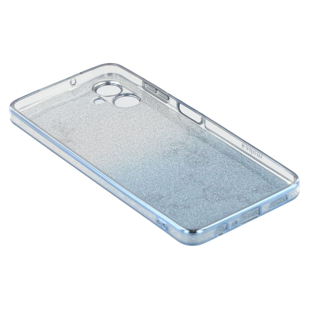 KADEM til Samsung Galaxy A06 4G Etui Blomstermønster TPU Gradient Telefoncover med Snor