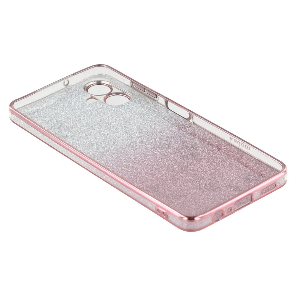 KADEM til Samsung Galaxy A06 4G cover Blomst TPU Fleksibelt Gradient Telefoncover
