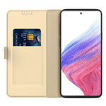 Til Samsung Galaxy A16 5G / A16 4G Cover Stødsikker TPU Indercover Læder Telefoncover