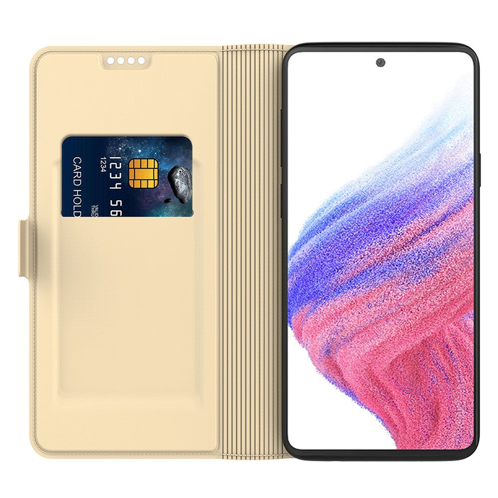 Til Samsung Galaxy A16 5G / A16 4G Cover Stødsikker TPU Indercover Læder Telefoncover