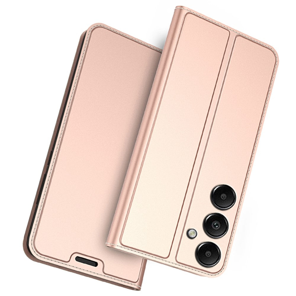 Til Samsung Galaxy A16 5G / A16 4G Etui PU Læder Telefoncover med Kortholder Stand Magnetisk Lukning